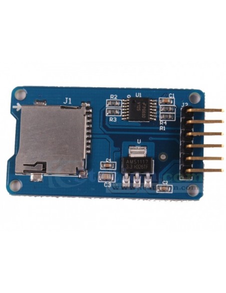 Micro SD card reader module SPI