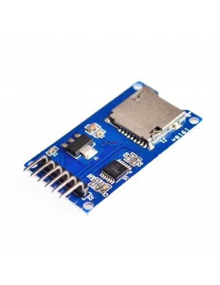 Micro SD card reader module SPI