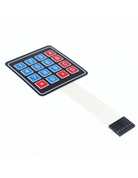 4x4 Matrix Keypad Membrane Switch