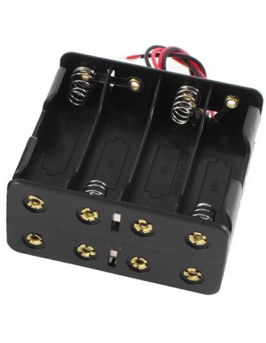 8 x AA Batteries Holder 12V