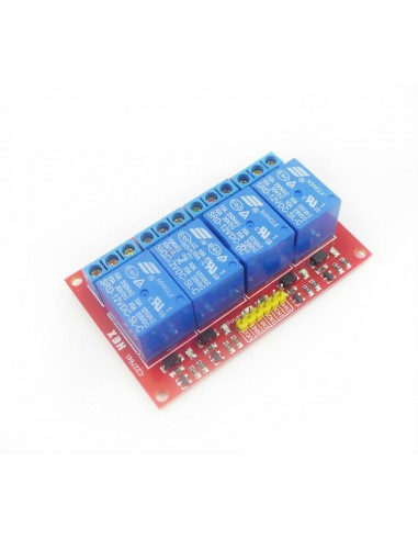 Relejs - 4 kanālu 12V