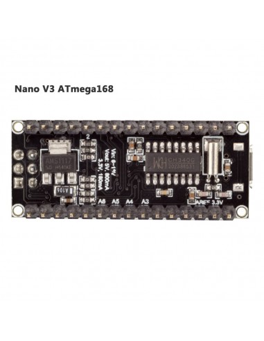 Nano V3.0 ATmega168/CH340 MicroUSB