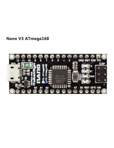 Nano V3.0 ATmega168/CH340 MicroUSB