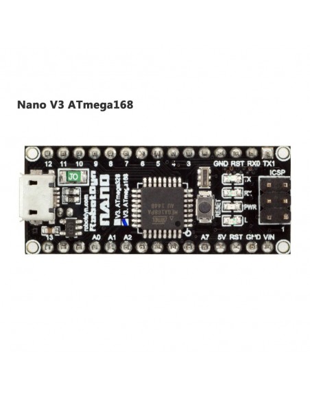 Nano V3.0 ATmega168/CH340 MicroUSB