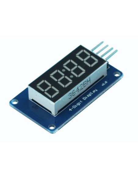 4 Bits Digital Tube LED Display Module TM1637