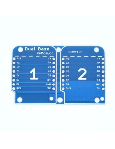 Dual Base for WeMos D1 mini