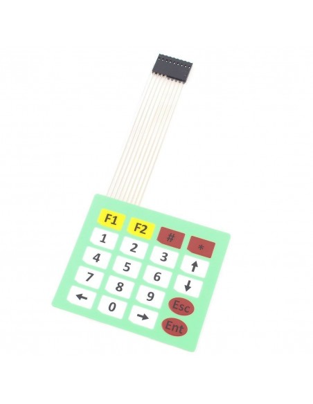 4x4 Matrix Keypad Membrane Switch