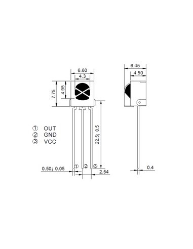 IR receiver - VS1838B
