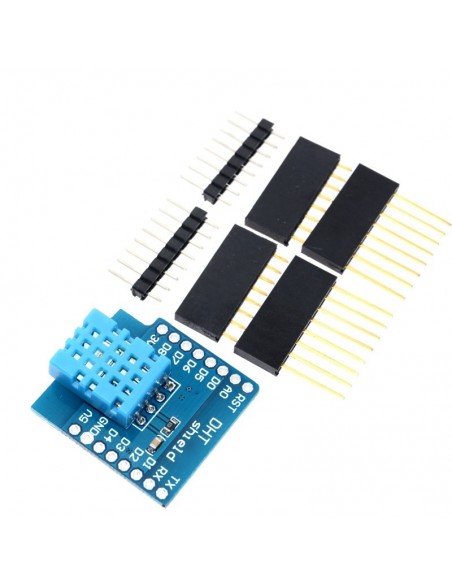 DHT Shield for WeMos D1 mini DHT11 Single-bus digital temperature and humidity sensor module sensor DHT Shield for WeMos D1 mini DHT11 Single-bus digital temperature and humidity sensor module sensor