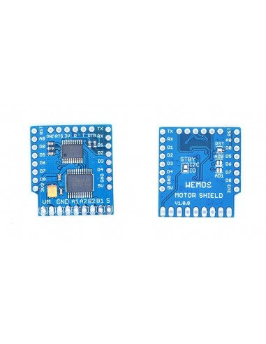 Motor Shield For WeMos D1 mini I2C Dual Motor Driver TB6612FNG (1A) V1.0.0