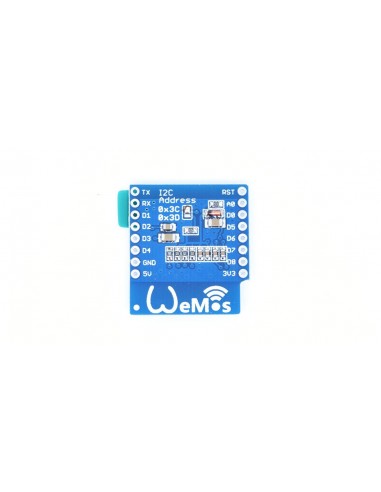 OLED Shield for WeMos D1 mini 0.66" inch 64X48 IIC I2C