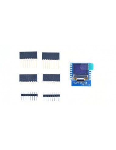 OLED Shield for WeMos D1 mini 0.66" inch 64X48 IIC I2C