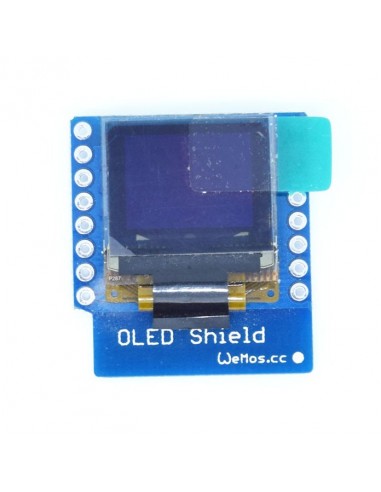 OLED Shield for WeMos D1 mini 0.66" inch 64X48 IIC I2C
