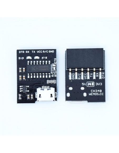 WEMOS CH340G Breakout 5V 3.3V USB to serial module