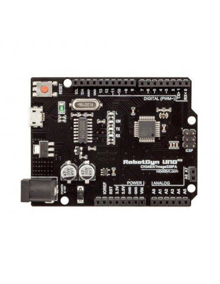 UNO R3 Micro USB + A6-A7 pins  (CH340)