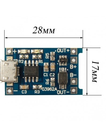 TP4056 Lithium Battery Charging Board 1A