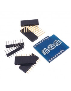 WS2812B RGB SHIELD for WeMos D1 mini 2