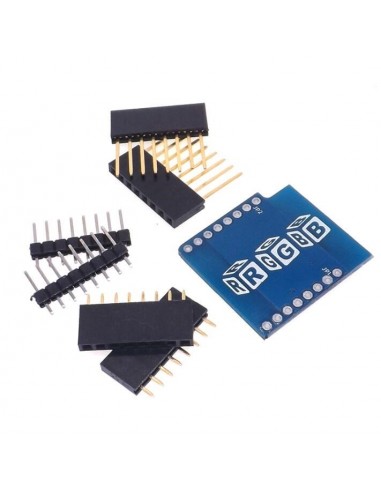 WS2812B RGB SHIELD for WeMos D1 mini