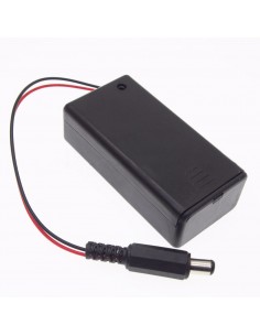 1 x 9V Batteries Holder (DC2.1) ON/OFF 2