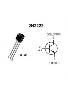 2N2222 transistor (NPN) 2