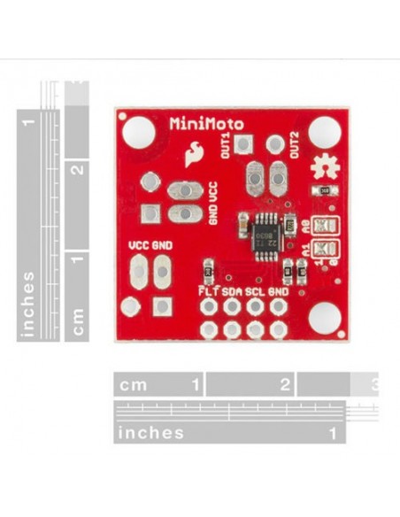 DRV8830 I2C DC Motor Driver Control