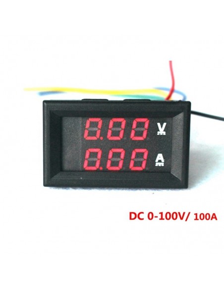 Digital DC Voltmeter Ammeter