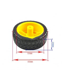 Plastic Tire Wheel 2