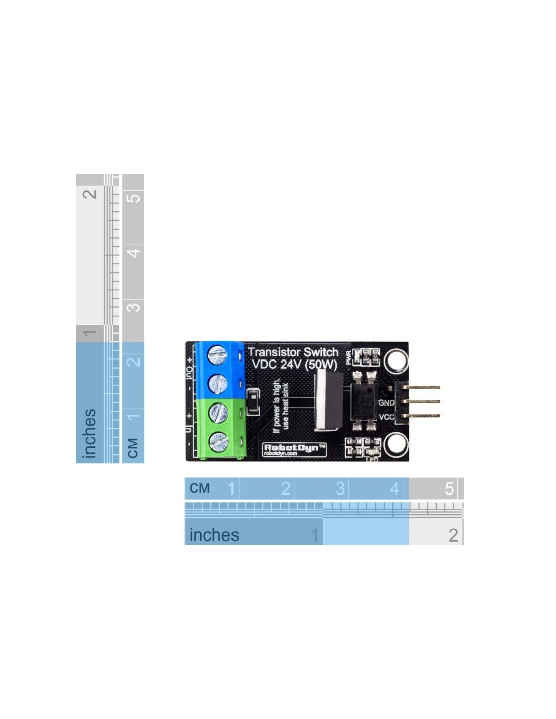 Wireless Control 5V Logic DC 24V 30A with Optocouplers Transistor MOSFET DC Switch Module