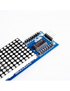 MAX7219 Dot Matrix Module 4 In One Display with 5P Line 2
