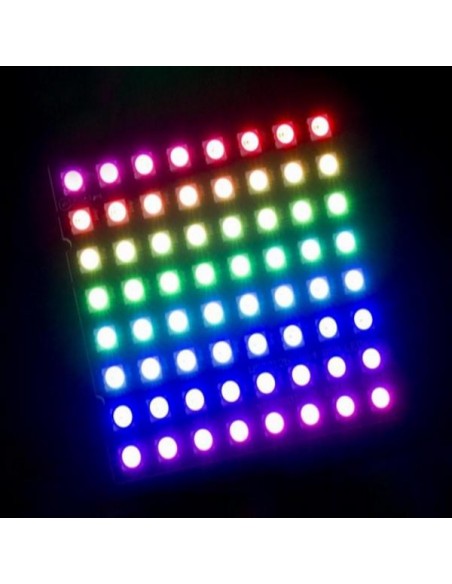 WS2812 LED 5050 RGB 8x8 64 LED Matrix