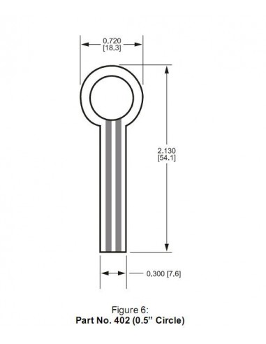 Pressure sensor FSR402 0.5"
