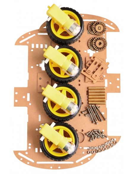 4WD Smart Robot Car Chassis Kits with Speed Encoder