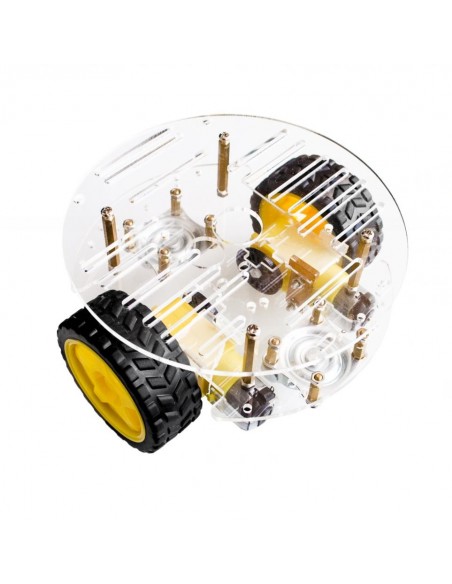 2WD Smart Robot Car Chassis Kits (round)