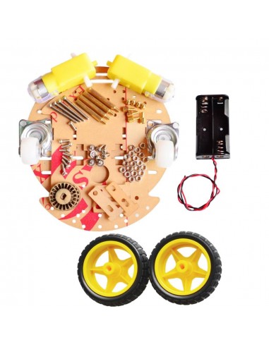 2WD Smart Robot Car Chassis Kits (round)