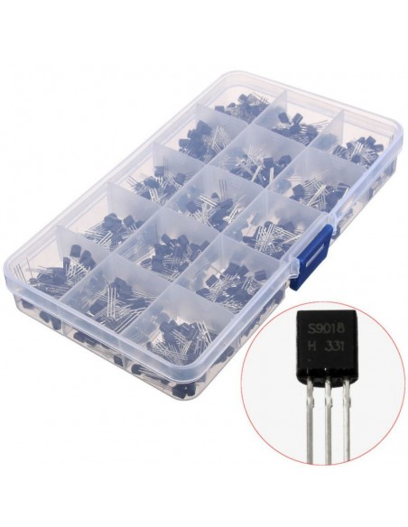 Transistor Assortment Kit (15 value 150 PCS)
