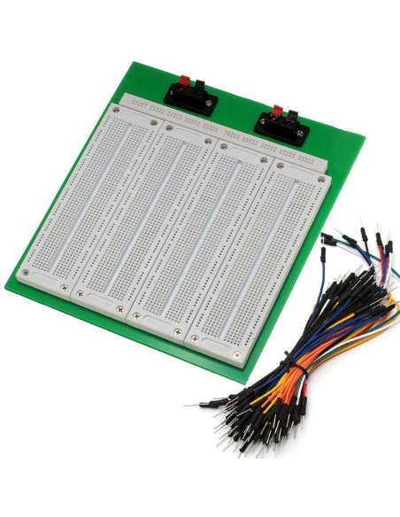 2860 Point PCB Breadboard with 65PCS Jumper Cable