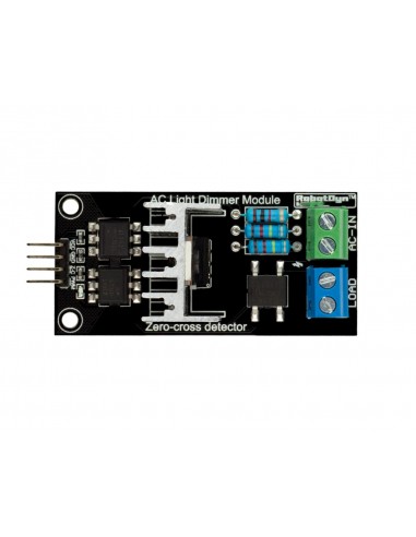 AC Light Dimmer Module, 1 Channel, 3.3V/5V logic, AC 50/60hz, 220V/110V