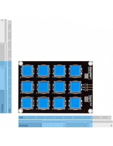 Button Keypad 3x4 module (Assembled)