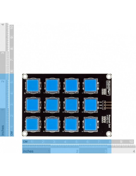 Button Keypad 3x4 module (Assembled)