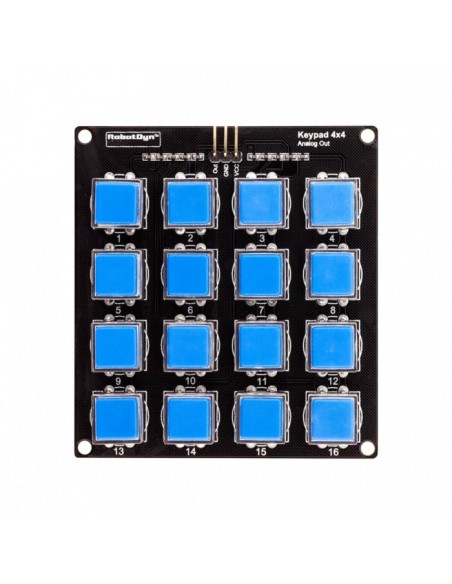 Button Keypad 4x4 module (Assembled)