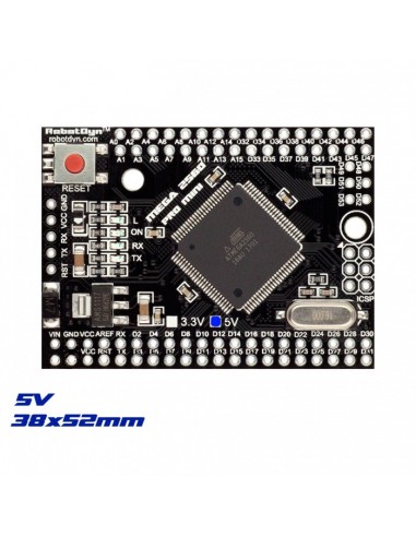 Mega 2560 PRO (Embed) CH340G/ATmega2560-16AU (no pinheaders)