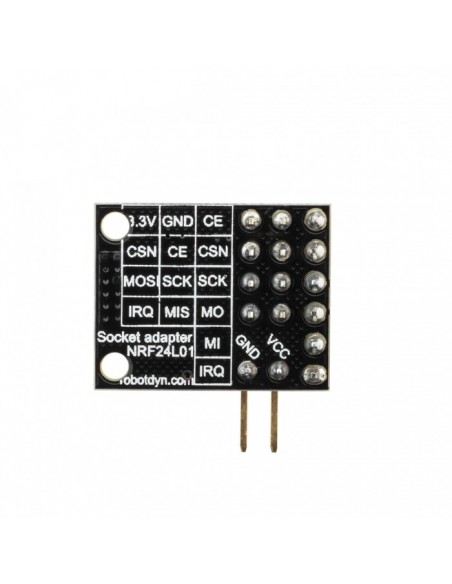Socket adapter for NRF24L01, with regulator 3.3V