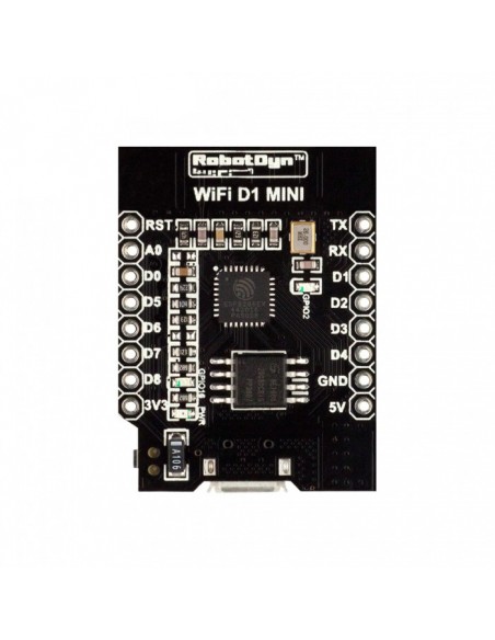 WIFI D1 MINI ESP8266 dev. board, USB CH340G (32Mb flash)