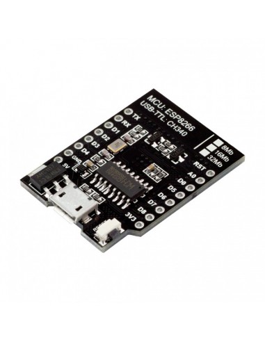 WIFI D1 MINI ESP8266 dev. board, USB CH340G (32Mb flash)