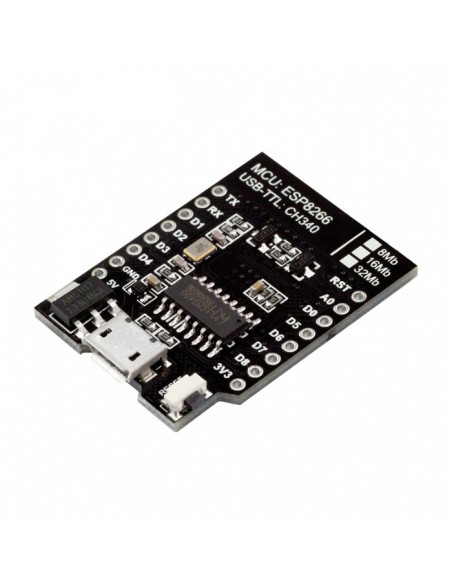 WIFI D1 MINI ESP8266 dev. board, USB CH340G (32Mb flash)