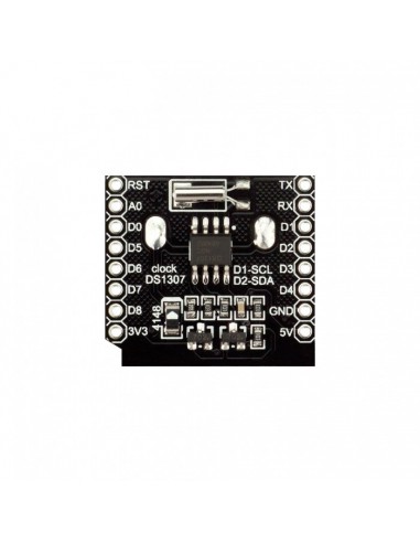 WIFI D1 mini - shield RTC DS1307 (Real Time Clock) with battery