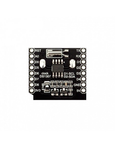 WIFI D1 mini - shield RTC DS1307 (Real Time Clock) with battery