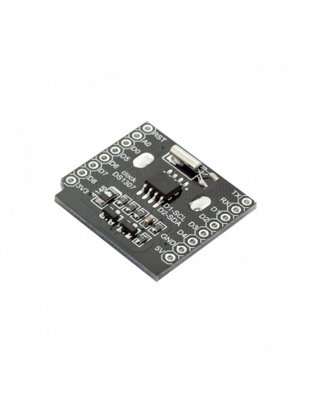 WIFI D1 mini - shield RTC DS1307 (Real Time Clock) with battery