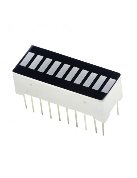 10 Segment digital RED LED bar display