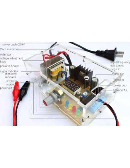 Power supply (1.25 V - 12.5 V) (1.5 W)